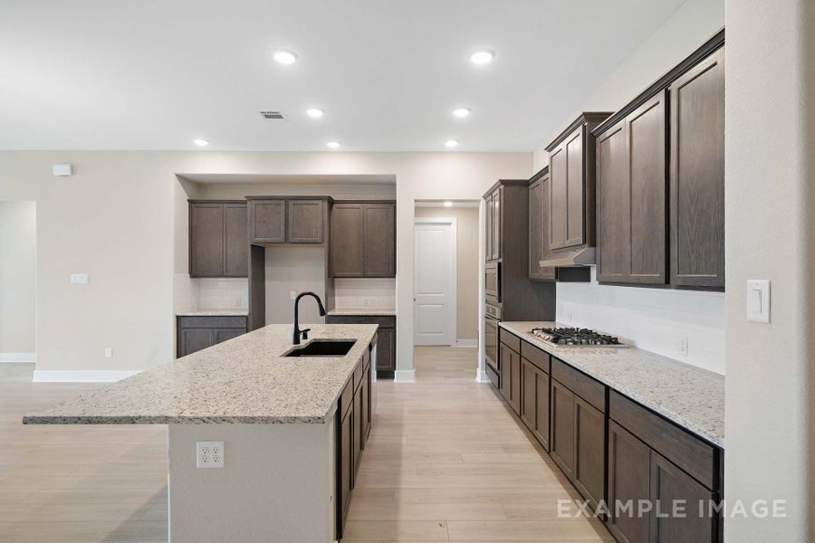 Representative furnished interior of a home built from the The Elizabeth by Davidson Homes LLC in Lago Mar, Texas City (Image 11).