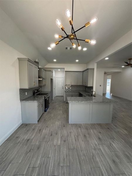 Furnished interior view inside a new home in , La Porte (Image 4).