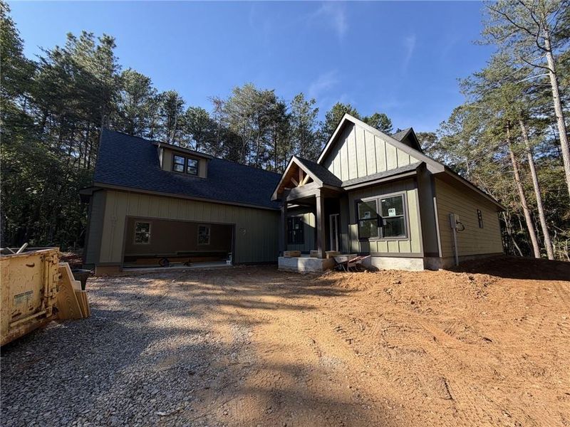 In-progress construction of a new home in , Talking Rock, GA (Image 12).