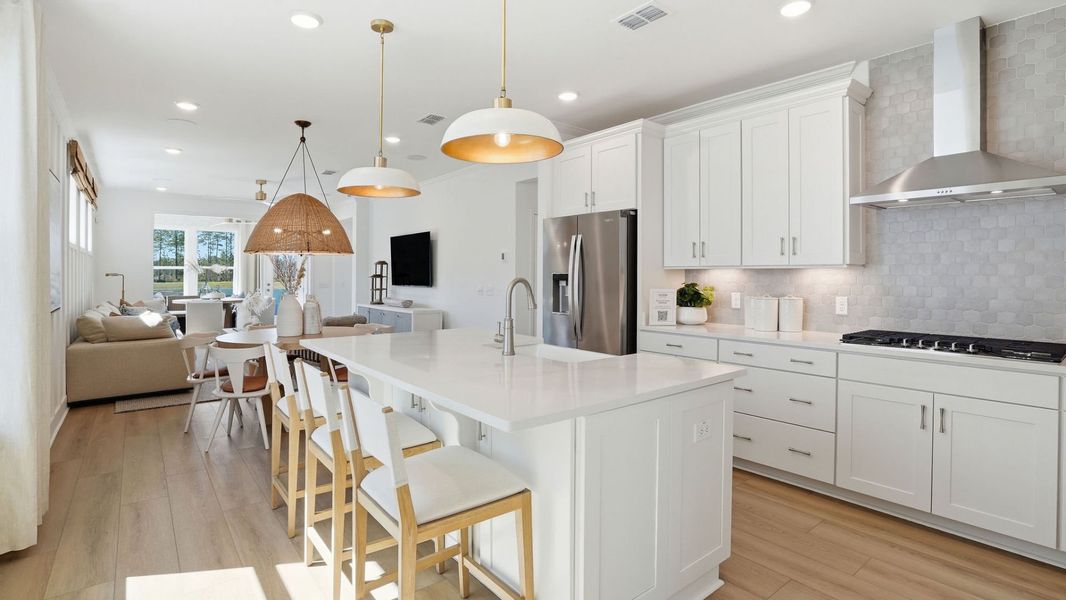 Representative furnished interior of a home built from the Hallmark by Del Webb in Del Webb Point Hope, Charleston (Image 16). Representative furnished interior of a home built from the Hallmark by Del Webb in Del Webb Point Hope, Charleston (Image 16).