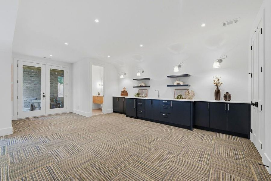 Furnished interior view inside a new home in , Atlanta (Image 38).