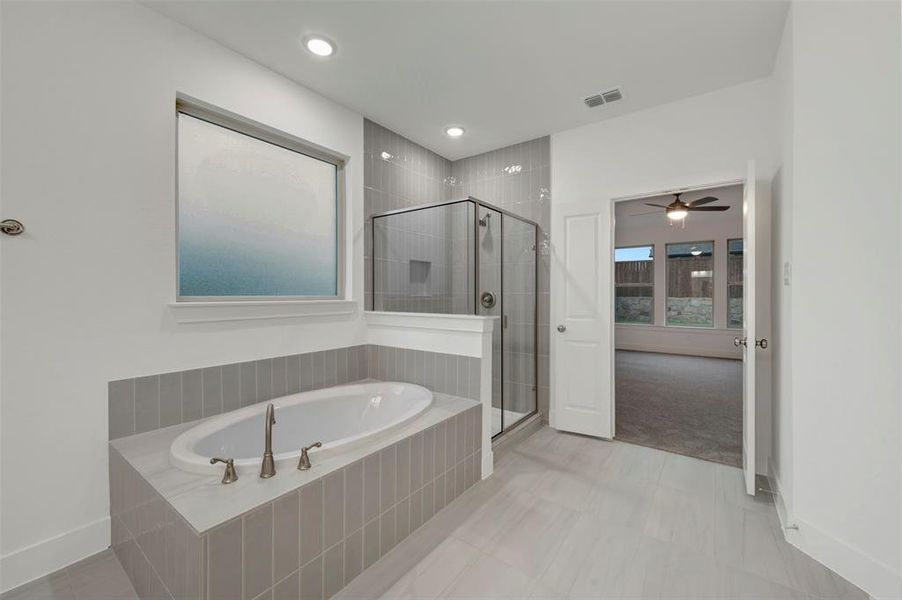 Furnished interior view inside a new home in Vintage Village, Argyle (Image 8).