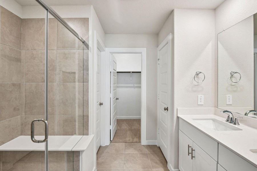 Furnished interior view inside a new home in Mavera, Conroe (Image 12). Furnished interior view inside a new home in Mavera, Conroe (Image 12).