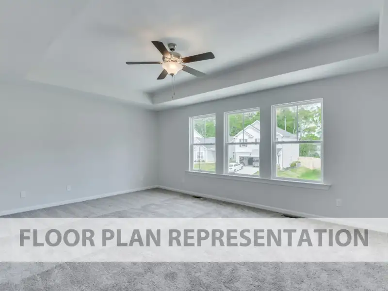 Spacious, unfurnished interior of a new home in Forrest Bluff, North Augusta (Image 5). Spacious, unfurnished interior of a new home in Forrest Bluff, North Augusta (Image 5).
