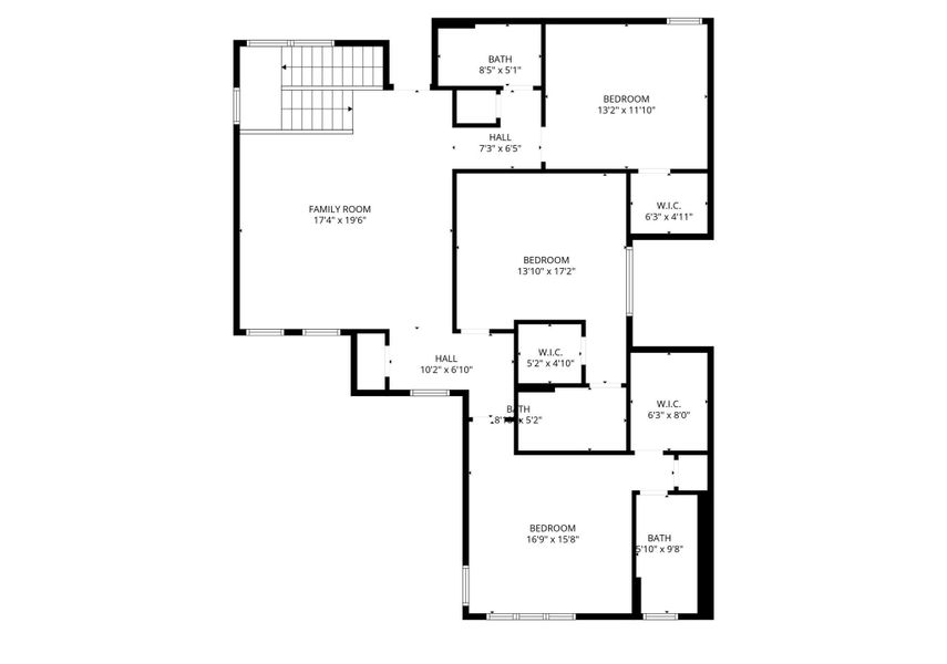 2D floor plan layout of this home in , Boca Raton, FL (Image 7). 2D floor plan layout of this home in , Boca Raton, FL (Image 7).