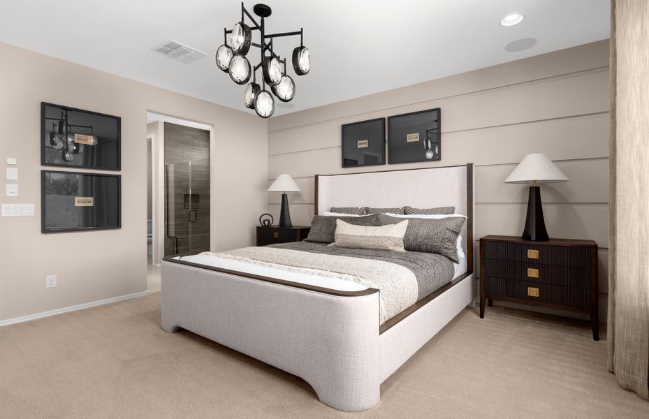 Representative furnished interior of a home built from the Bergamot by Del Webb in Sun City Anthem at Merrill Ranch, Florence (Image 4).