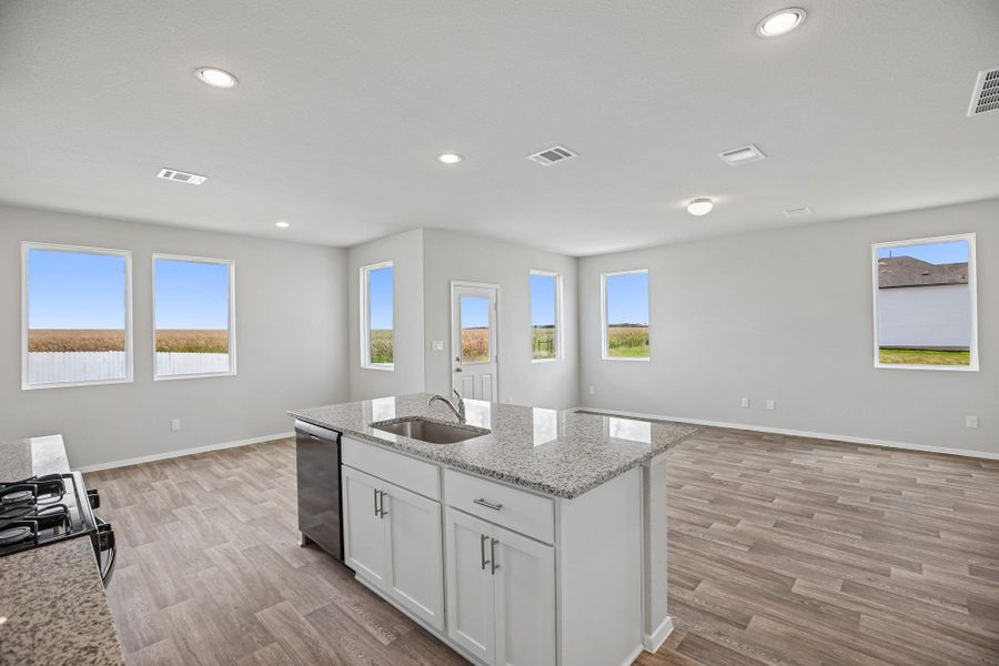 Furnished interior view inside a new home in Harvest Ridge, Elgin (Image 13).