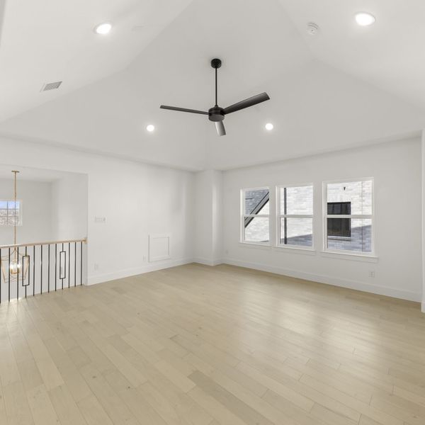 Spacious, unfurnished interior of a new home in Mosaic – 70′ Lots, Celina (Image 87).