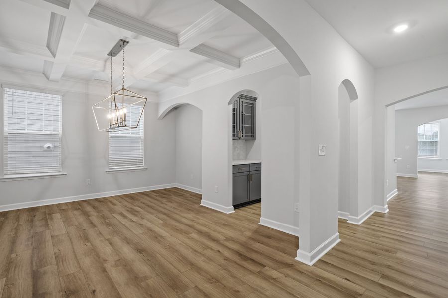 Spacious, unfurnished interior of a new home in Sweetbrier, Durham (Image 22).