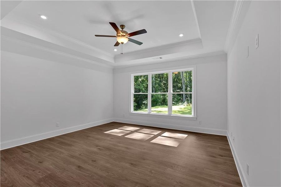 Spacious, unfurnished interior of a new home in Ford Landing, Acworth (Image 44).