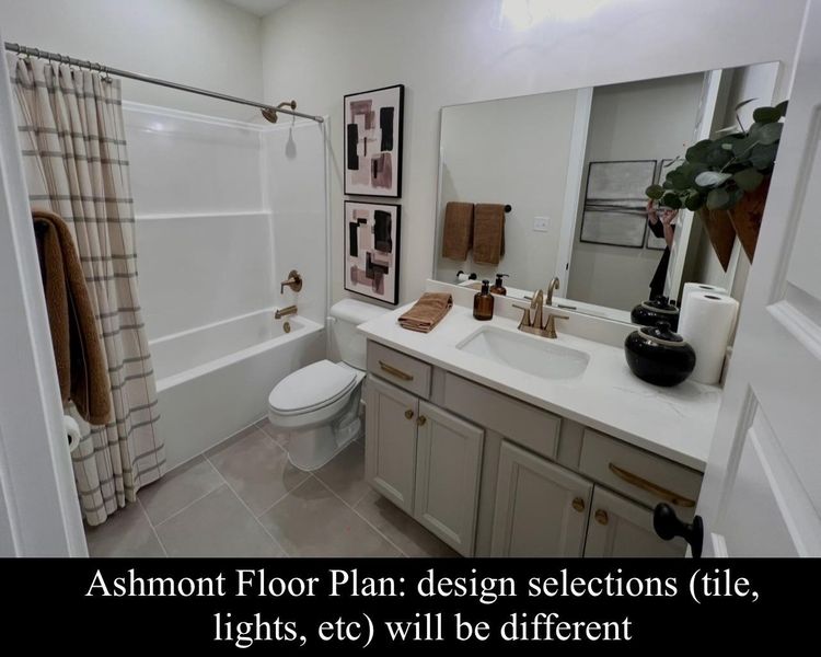 Furnished interior view inside a new home in Lockwood, Collierville (Image 6).