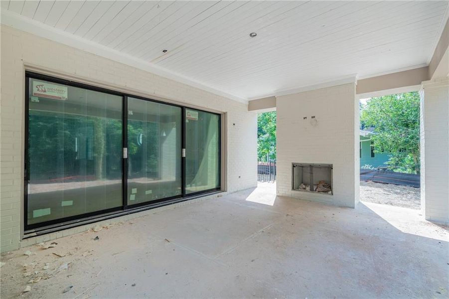 In-progress construction of a new home in , Atlanta, GA (Image 18).