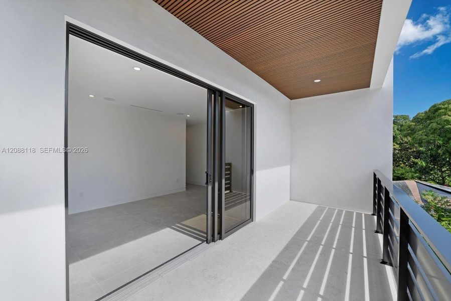Exterior details and patio area of a home in , Miami (Image 25). Exterior details and patio area of a home in , Miami (Image 25).