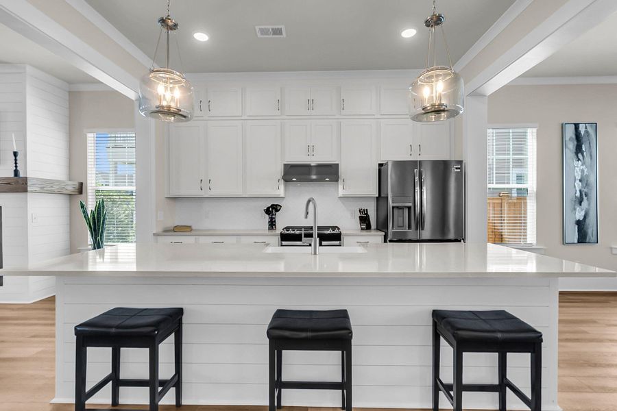 Furnished interior view inside a new home in Midtown at Nexton, Summerville (Image 8).