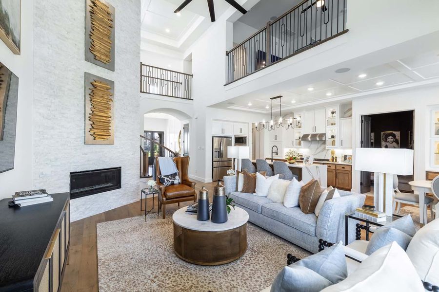 Representative furnished interior of a home built from the 223G by Highland Homes in Santa Rita Ranch, Liberty Hill (Image 19). Representative furnished interior of a home built from the 223G by Highland Homes in Santa Rita Ranch, Liberty Hill (Image 19).