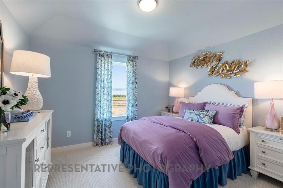 Furnished interior view inside a new home in M3 Ranch, Mansfield (Image 22).