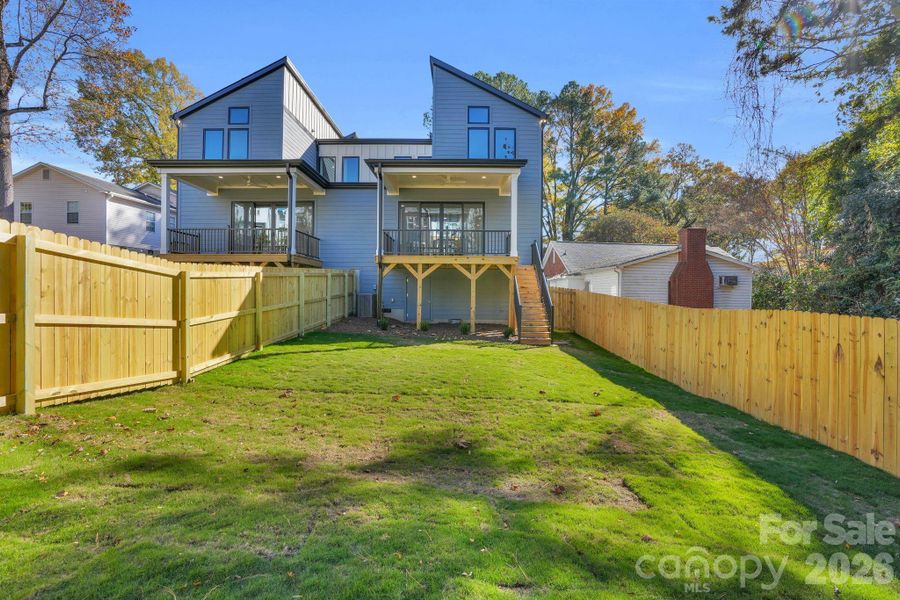 Exterior details and patio area of a home in , Charlotte (Image 3).