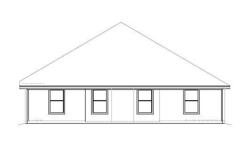 Exterior rendering of this home design in , Santa Fe, TX (Image 6). Exterior rendering of this home design in , Santa Fe, TX (Image 6).