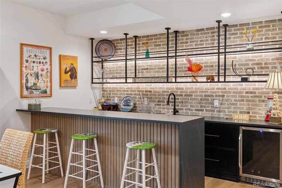 Furnished interior view inside a new home in , Denver (Image 25).