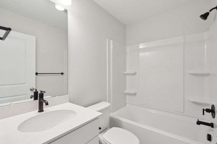 Furnished interior view inside a new home in Miller's Crossing, Johns Island (Image 40).