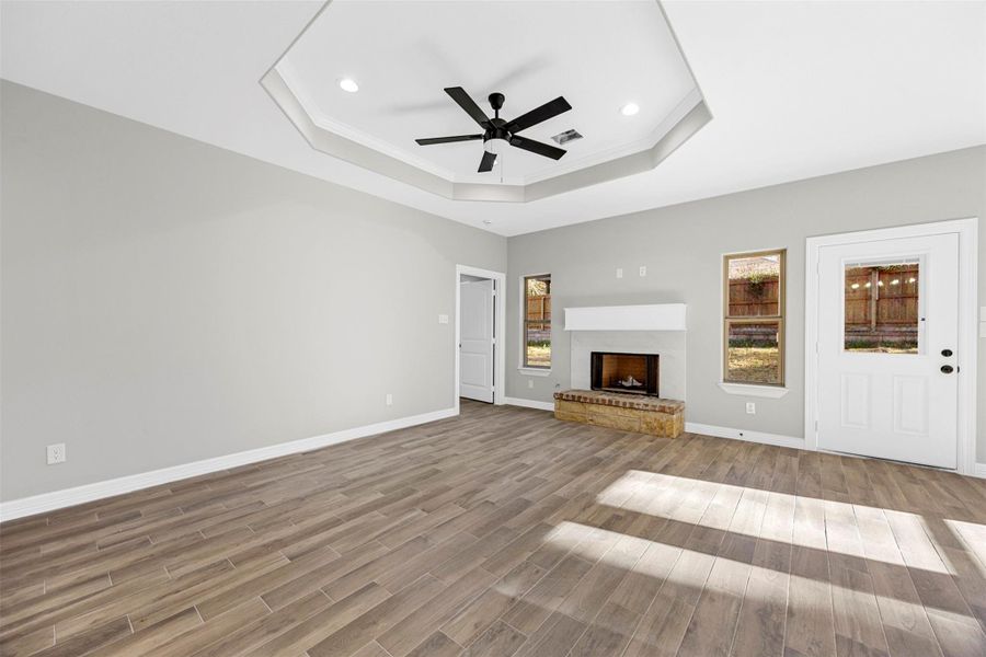 Sample of another view of the family room