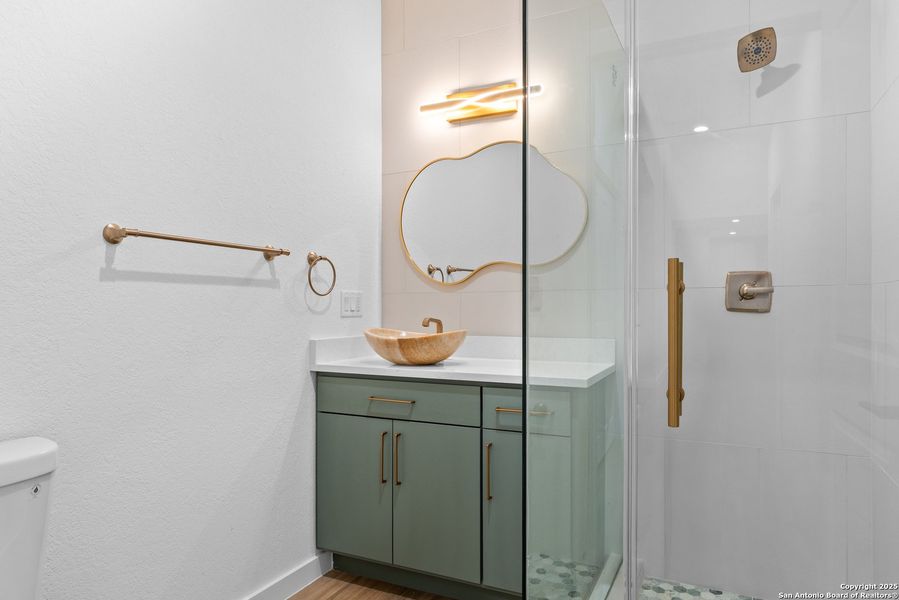 Furnished interior view inside a new home in , San Antonio (Image 8).