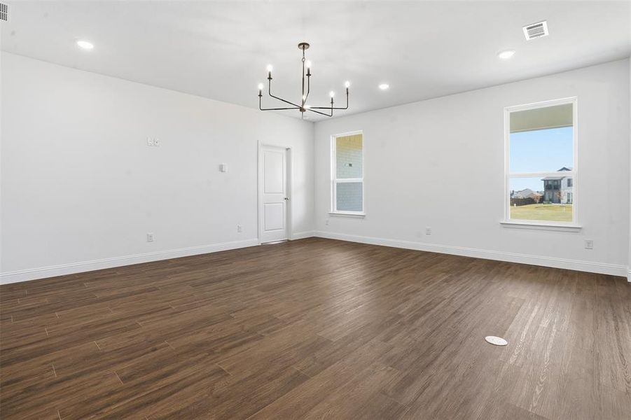 Spacious, unfurnished interior of a new home in Wildcat Ridge, Godley (Image 18). Spacious, unfurnished interior of a new home in Wildcat Ridge, Godley (Image 18).