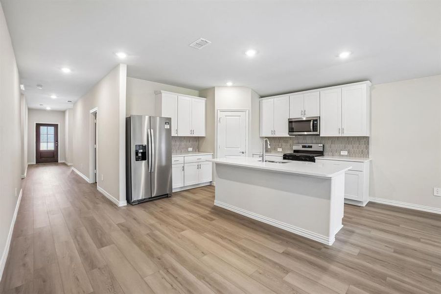 Furnished interior view inside a new home in Stella Hills, Denton (Image 15).