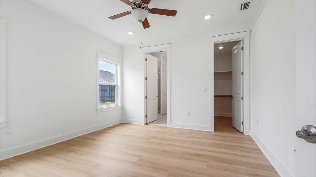 Spacious, unfurnished interior of a new home in Breakfast Point East Phase I, Panama City Beach (Image 20). Spacious, unfurnished interior of a new home in Breakfast Point East Phase I, Panama City Beach (Image 20).