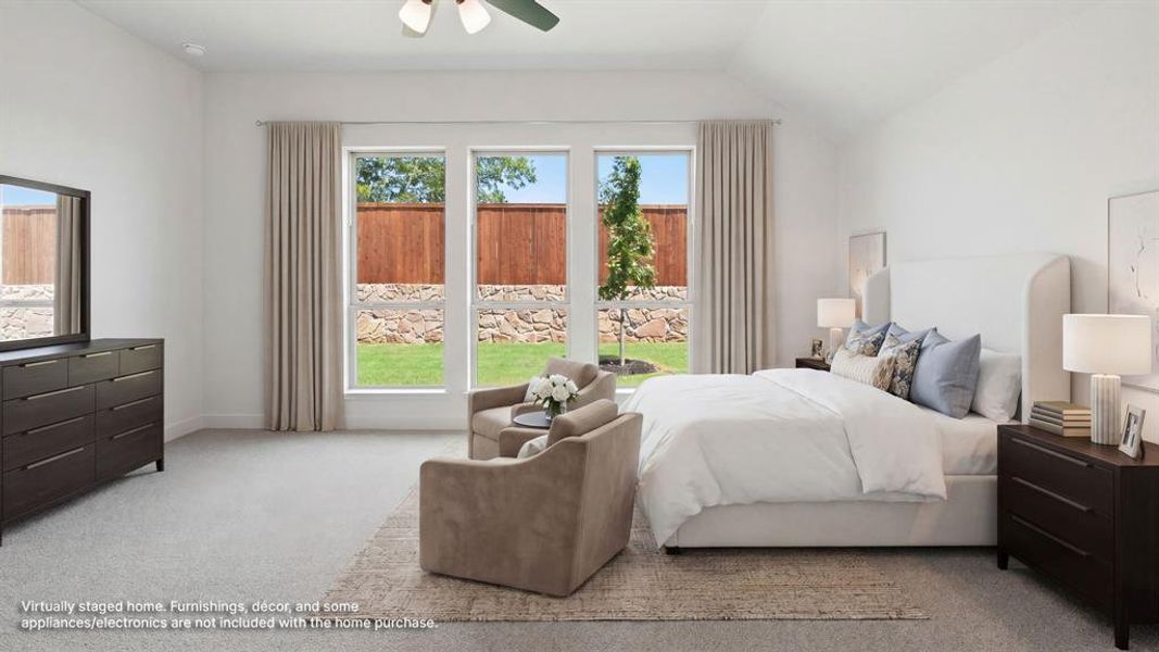 Furnished interior view inside a new home in The Heights at Uptown Celina, Celina (Image 14).