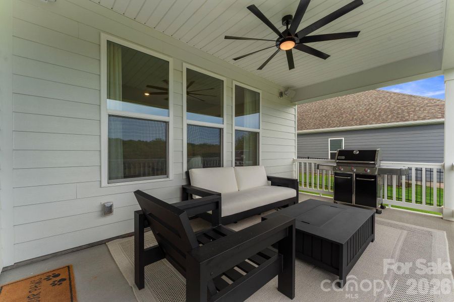 Exterior details and patio area of a home in , Indian Land (Image 23).