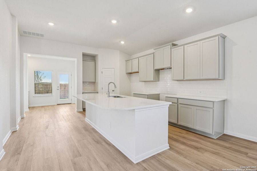 Furnished interior view inside a new home in Royal Crest, San Antonio (Image 15). Furnished interior view inside a new home in Royal Crest, San Antonio (Image 15).