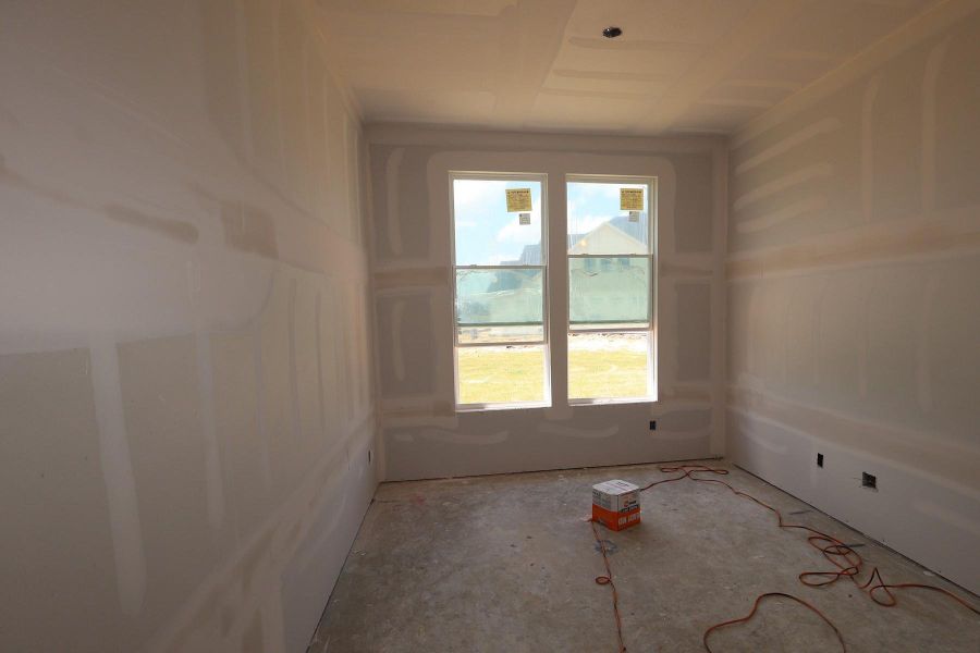 In-progress construction of a new home in Dunham Pointe, Cypress, TX (Image 7). In-progress construction of a new home in Dunham Pointe, Cypress, TX (Image 7).