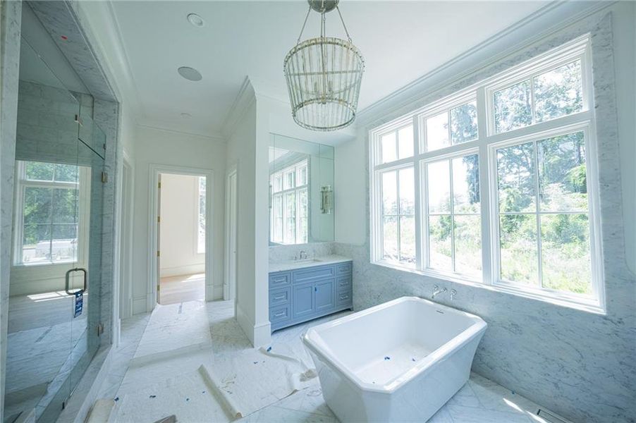 In-progress construction of a new home in Blue Heron Walk, Atlanta, GA (Image 21).