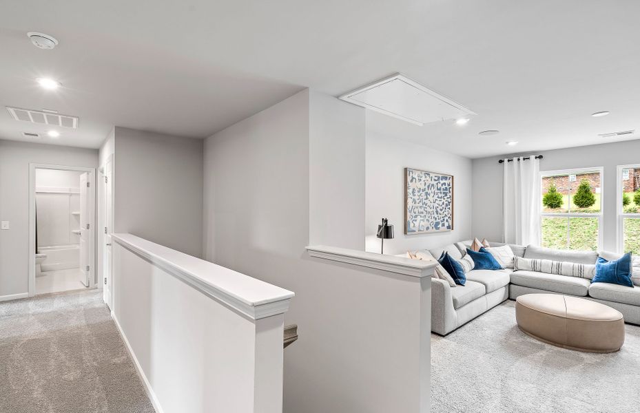 Furnished interior view inside a new home in Berkeley Mill, Cumming (Image 10).