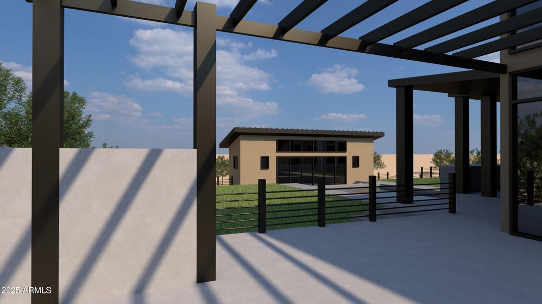 Separate guest house