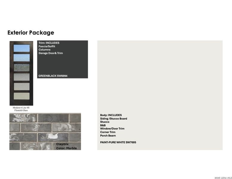 Sample of building materials used in homes in Ladera, San Antonio (Image 8).
