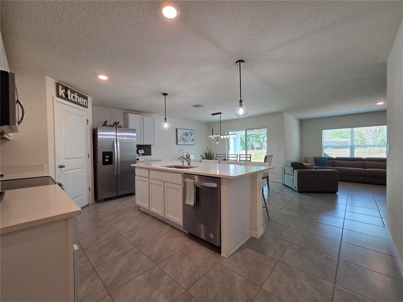 Furnished interior view inside a new home in Hernando County Spot Lots, Spring Hill (Image 11).