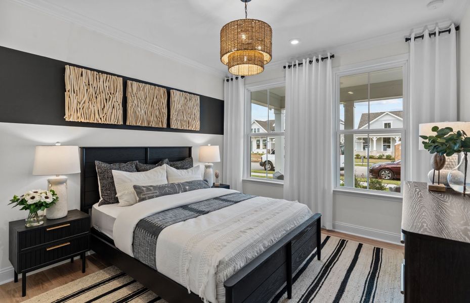 Furnished interior view inside a new home in Del Webb Wilmington at Mallory Creek, Leland (Image 6).