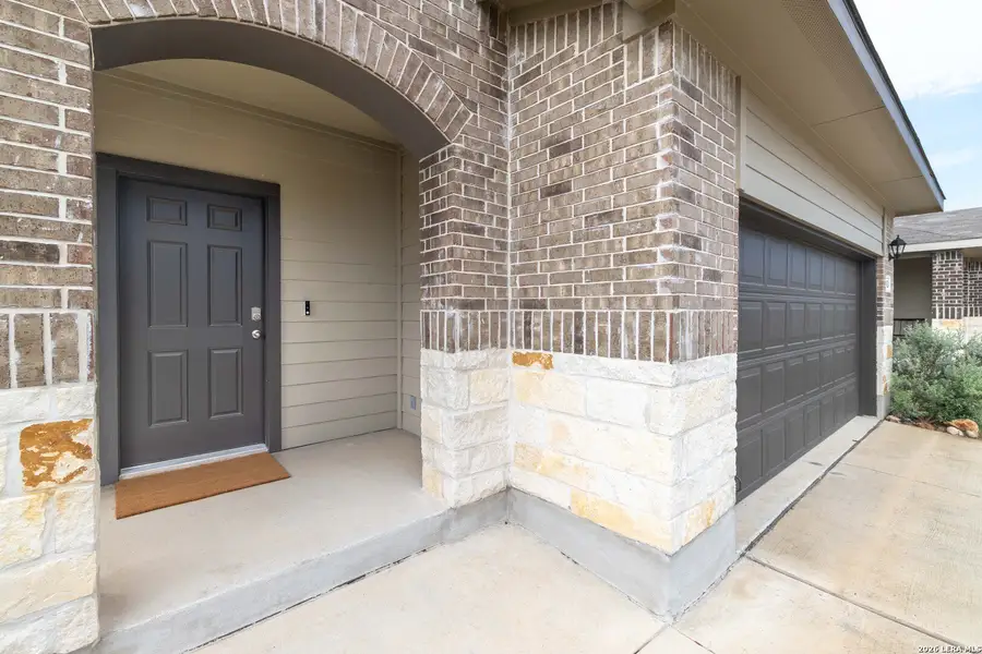Exterior details and patio area of a home in , San Antonio (Image 24).