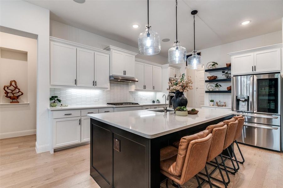 Furnished interior view inside a new home in Rockwood, Mansfield (Image 21). Furnished interior view inside a new home in Rockwood, Mansfield (Image 21).