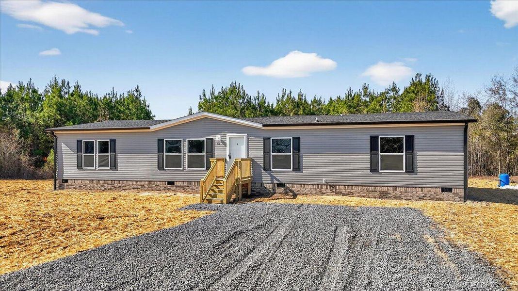 Exterior details and patio area of a home in , Harleyville (Image 17). Exterior details and patio area of a home in , Harleyville (Image 17).