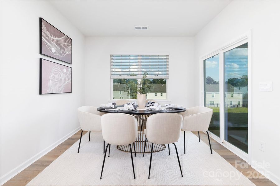 Furnished interior view inside a new home in Nolen Farm, Gastonia (Image 7). Furnished interior view inside a new home in Nolen Farm, Gastonia (Image 7).