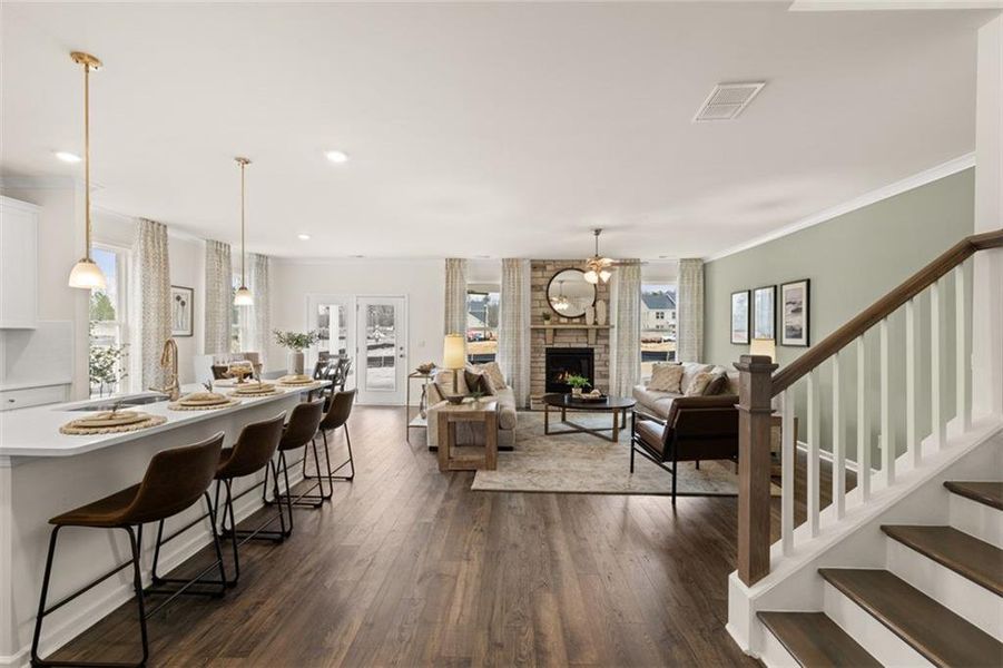 Furnished interior view inside a new home in Westland, Statham (Image 26).