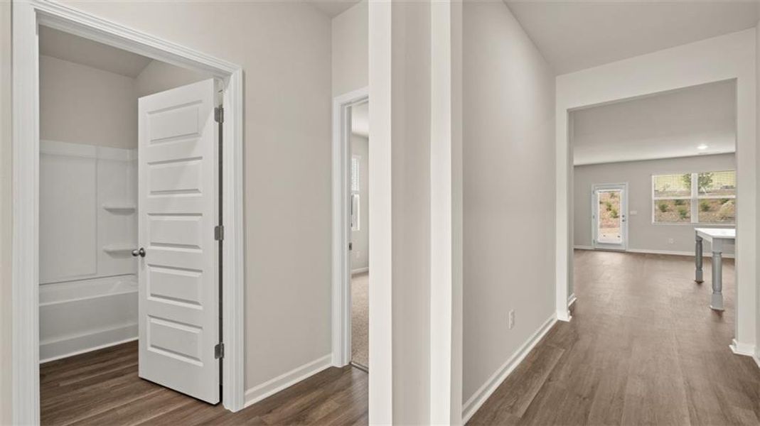 Spacious, unfurnished interior of a new home in , Winder (Image 14). Spacious, unfurnished interior of a new home in , Winder (Image 14).