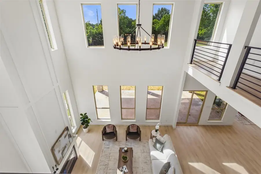 Furnished interior view inside a new home in , Rowlett (Image 7).