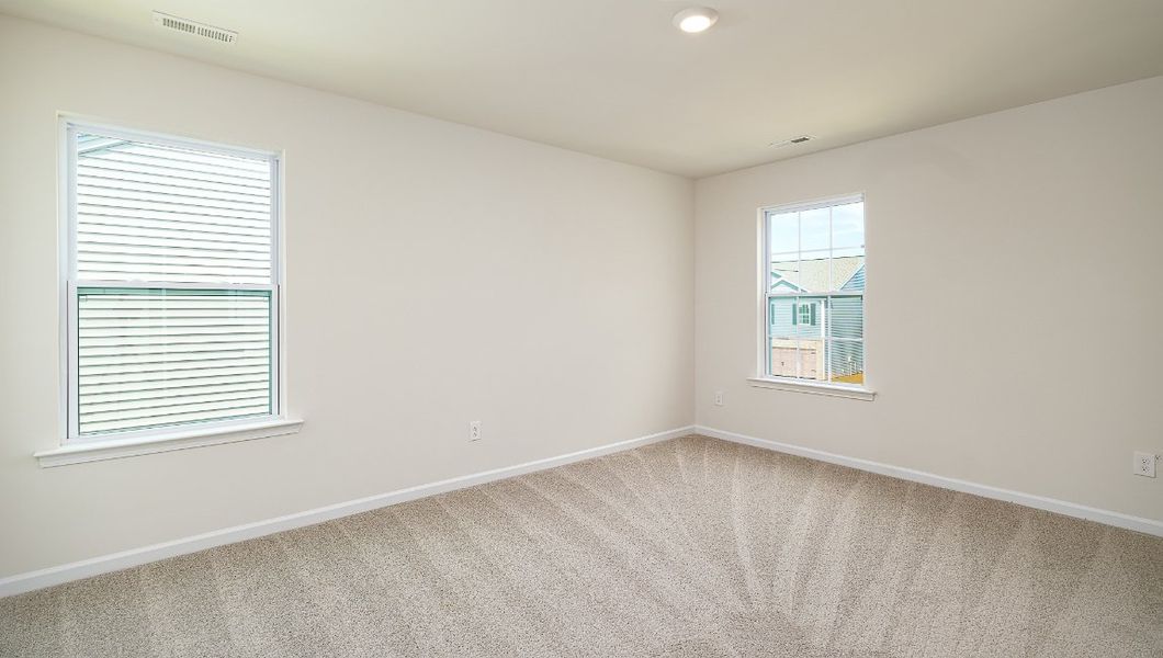 Spacious, unfurnished interior of a new home in Huffman Ridge, Hickory (Image 12). Spacious, unfurnished interior of a new home in Huffman Ridge, Hickory (Image 12).