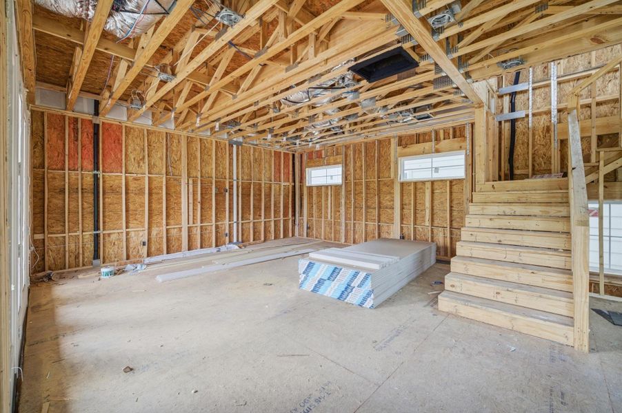 In-progress construction of a new home in , Houston, TX (Image 21).