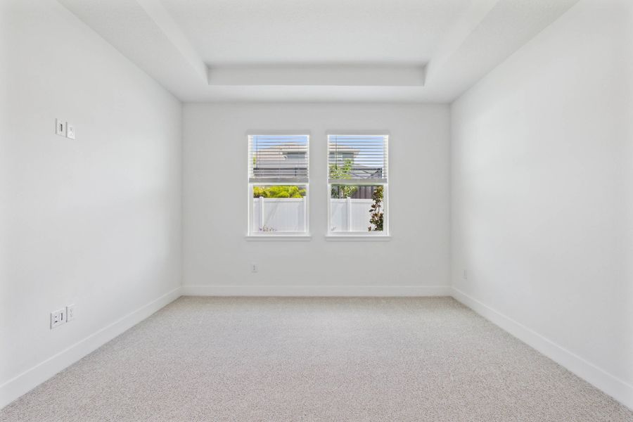 Representative unfurnished interior of a home built from the Hemingway by Rockwell Homes in Northlake At Ovation, Winter Garden (Image 31).