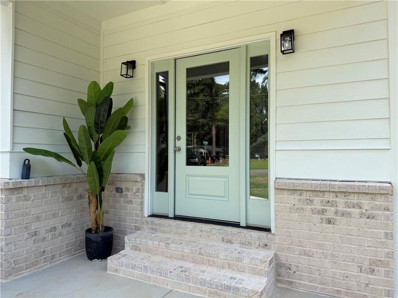 Exterior details and patio area of a home in , Norcross (Image 28).